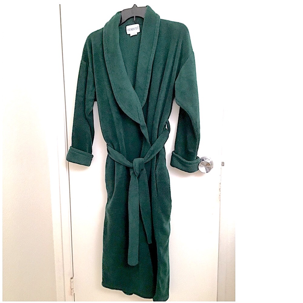 Vintage Cozy Fleece Robe